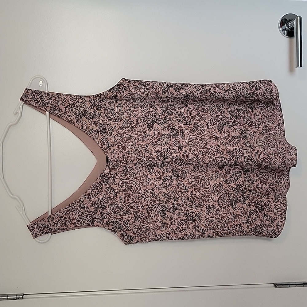 Paisley silky cami blouse